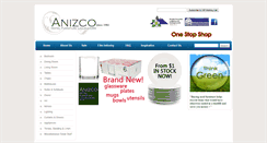 Desktop Screenshot of anizco.com