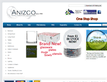 Tablet Screenshot of anizco.com